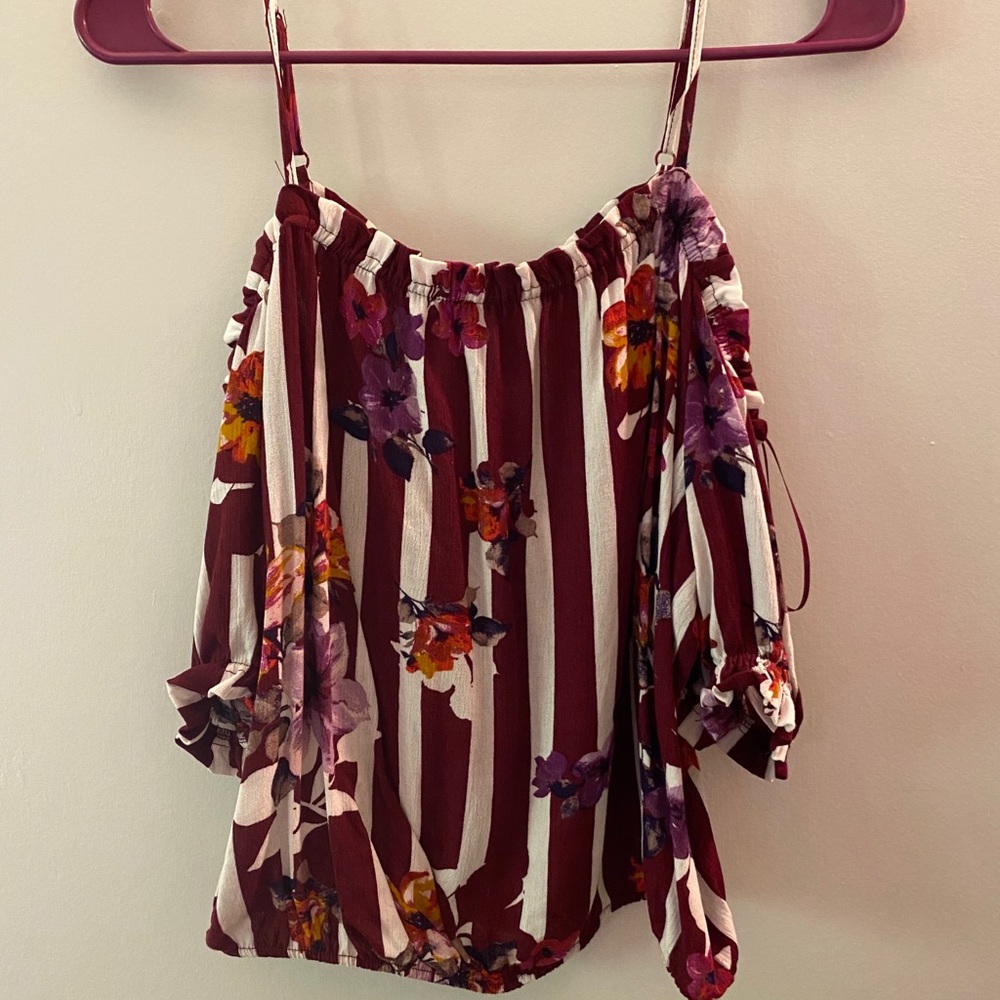 Cropped blouse